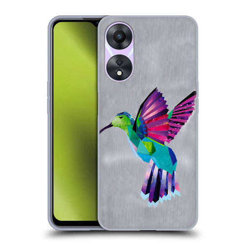 Artpoptart Animals Hummingbird Soft Gel Case for OPPO A78 4G