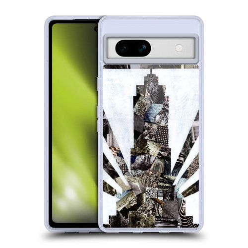 Artpoptart Travel Empire State Soft Gel Case for Google Pixel 7a