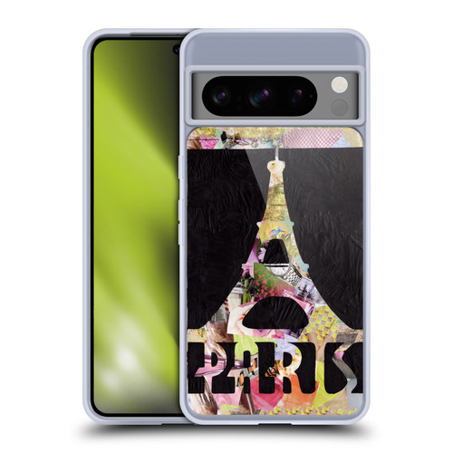 Artpoptart Travel Paris Soft Gel Case for Google Pixel 8 Pro