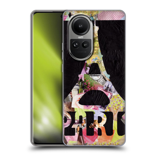 Artpoptart Travel Paris Soft Gel Case for OPPO Reno10 5G / Reno10 Pro 5G