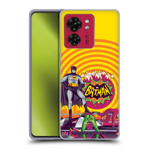 Batman TV Series Graphics Na Na Na Na Soft Gel Case for Motorola Moto Edge 40
