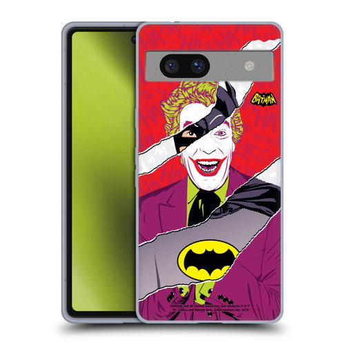 Batman TV Series Graphics Joker Soft Gel Case for Google Pixel 7a