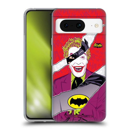 Batman TV Series Graphics Joker Soft Gel Case for Google Pixel 8