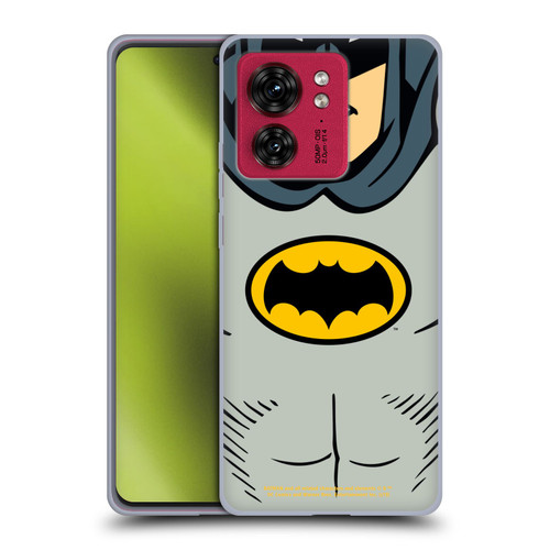 Batman TV Series Logos Costume Soft Gel Case for Motorola Moto Edge 40