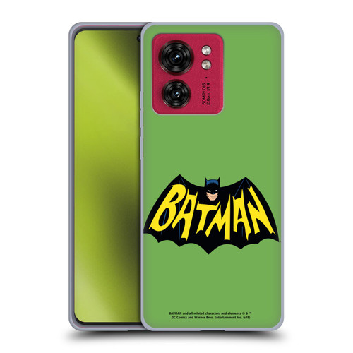 Batman TV Series Logos Main Soft Gel Case for Motorola Moto Edge 40
