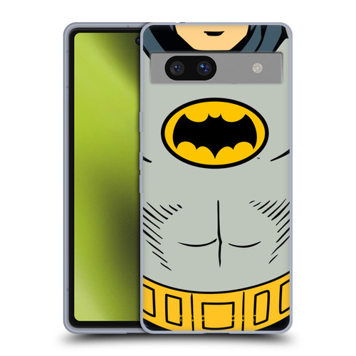Batman TV Series Logos Costume Soft Gel Case for Google Pixel 7a