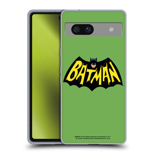 Batman TV Series Logos Main Soft Gel Case for Google Pixel 7a