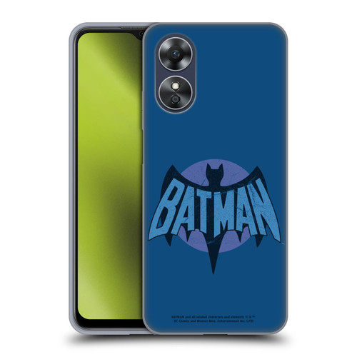 Batman TV Series Logos Distressed Look Soft Gel Case for OPPO A17