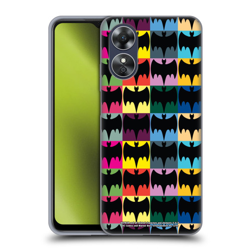 Batman TV Series Logos Patterns Soft Gel Case for OPPO A17