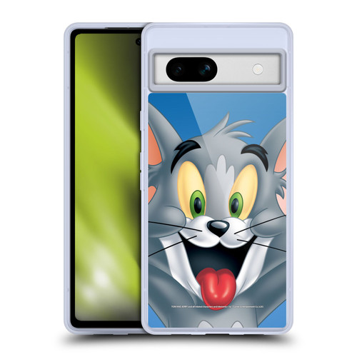 Tom and Jerry Full Face Tom Soft Gel Case for Google Pixel 7a