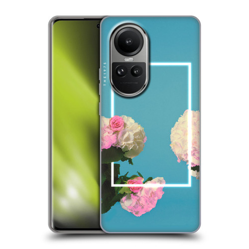 The 1975 Key Art Roses Blue Soft Gel Case for OPPO Reno10 5G / Reno10 Pro 5G