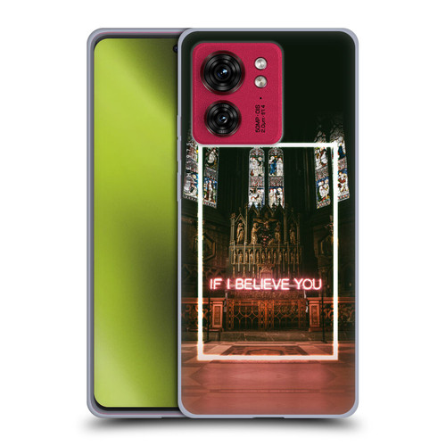 The 1975 Songs If I Believe You Soft Gel Case for Motorola Moto Edge 40