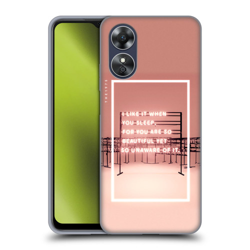 The 1975 Songs I Like It When You Sleep Soft Gel Case for OPPO A17