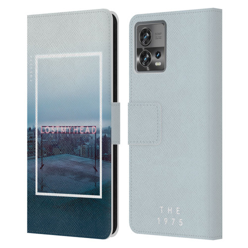 The 1975 Songs Lost My Head Leather Book Wallet Case Cover For Motorola Moto Edge 30 Fusion