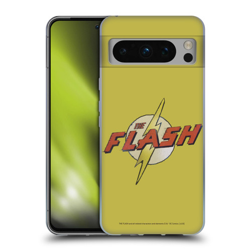 The Flash DC Comics Fast Fashion Logo Soft Gel Case for Google Pixel 8 Pro