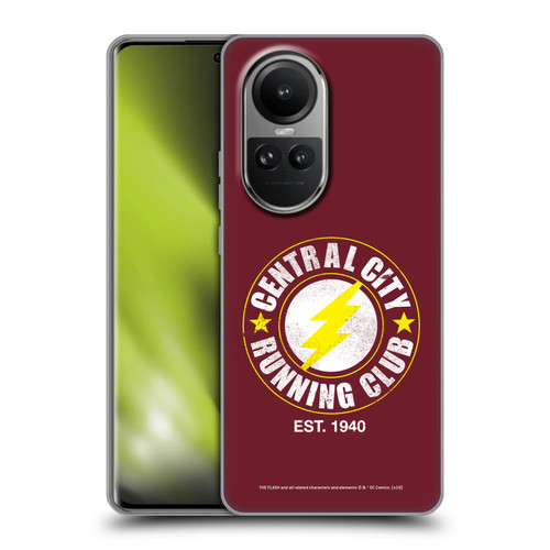 The Flash DC Comics Fast Fashion Running Club Soft Gel Case for OPPO Reno10 5G / Reno10 Pro 5G