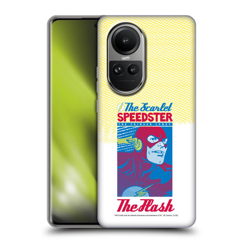 The Flash DC Comics Fast Fashion Scarlet Speedster Soft Gel Case for OPPO Reno10 5G / Reno10 Pro 5G
