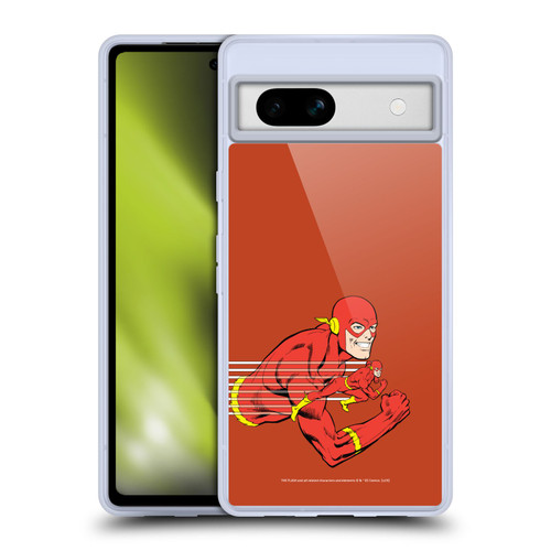 The Flash DC Comics Vintage Double Soft Gel Case for Google Pixel 7a