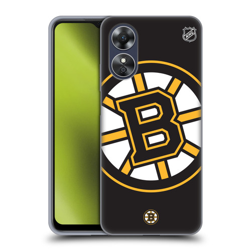 NHL Boston Bruins Oversized Soft Gel Case for OPPO A17
