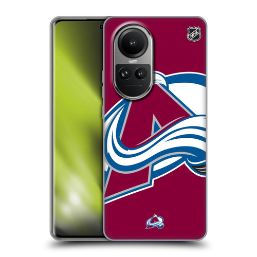 NHL Colorado Avalanche Oversized Soft Gel Case for OPPO Reno10 5G / Reno10 Pro 5G