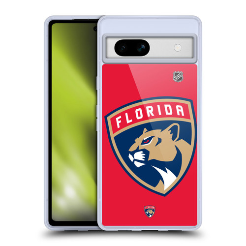 NHL Florida Panthers Oversized Soft Gel Case for Google Pixel 7a