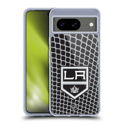 NHL Los Angeles Kings Net Pattern Soft Gel Case for Google Pixel 8