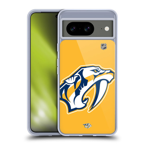 NHL Nashville Predators Oversized Soft Gel Case for Google Pixel 8