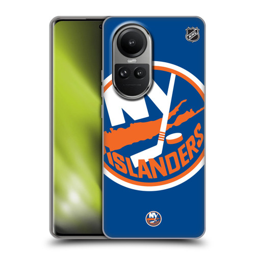 NHL New York Islanders Oversized Soft Gel Case for OPPO Reno10 5G / Reno10 Pro 5G