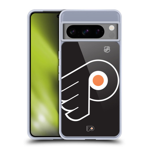 NHL Philadelphia Flyers Oversized Soft Gel Case for Google Pixel 8 Pro