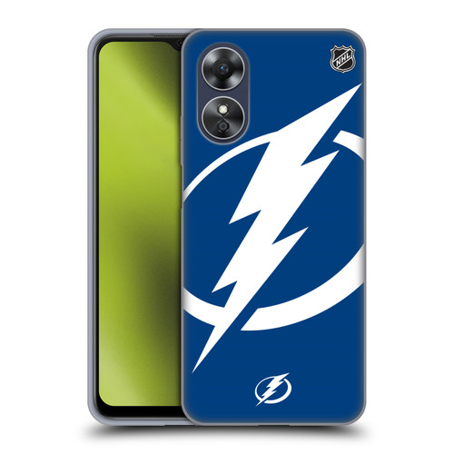 NHL Tampa Bay Lightning Oversized Soft Gel Case for OPPO A17