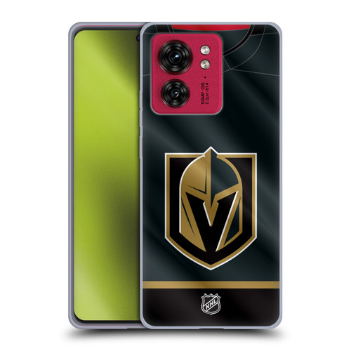 NHL Vegas Golden Knights Jersey Soft Gel Case for Motorola Moto Edge 40