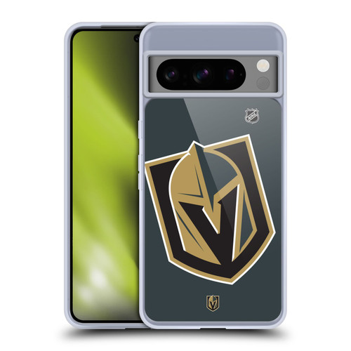 NHL Vegas Golden Knights Oversized Soft Gel Case for Google Pixel 8 Pro