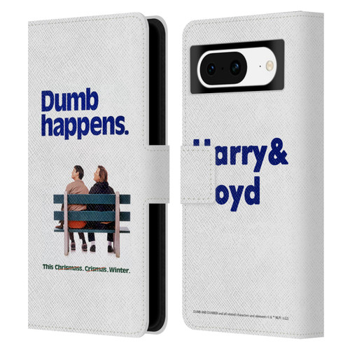 Dumb And Dumber Key Art Dumb Happens Leather Book Wallet Case Cover For Google Pixel 8