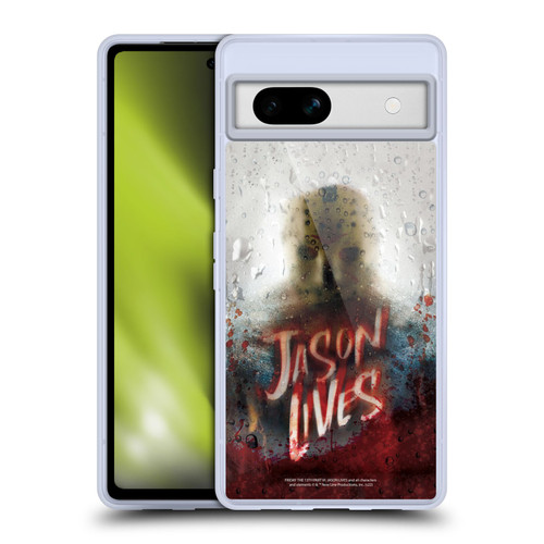 Friday the 13th Part VI Jason Lives Key Art Poster 2 Soft Gel Case for Google Pixel 7a