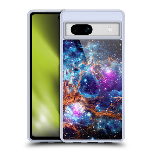 Cosmo18 Space Lobster Nebula Soft Gel Case for Google Pixel 7a