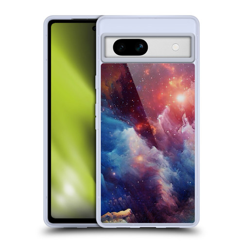 Cosmo18 Space Mysterious Space Soft Gel Case for Google Pixel 7a