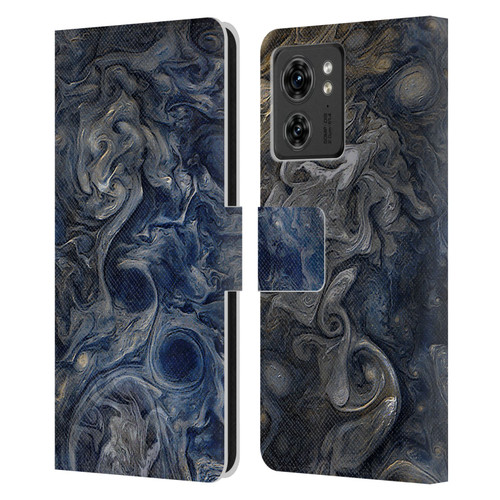 Cosmo18 Space 2 Blues Leather Book Wallet Case Cover For Motorola Moto Edge 40