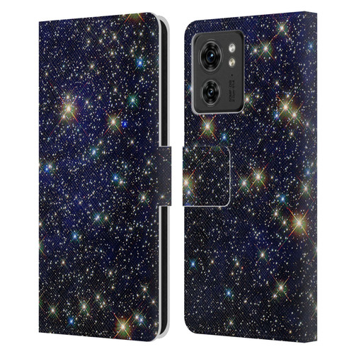 Cosmo18 Space 2 Standout Leather Book Wallet Case Cover For Motorola Moto Edge 40