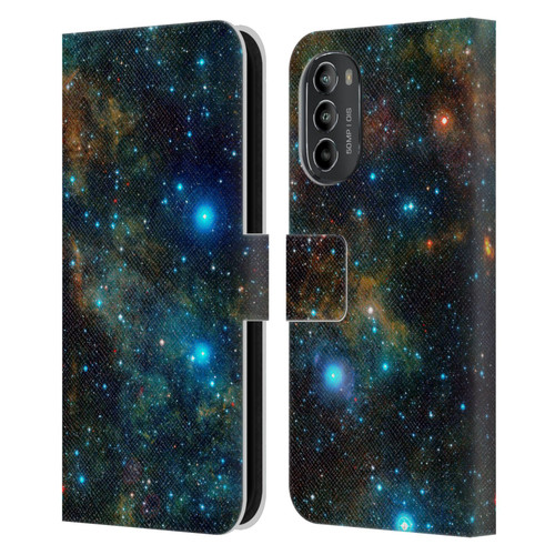 Cosmo18 Space Star Formation Leather Book Wallet Case Cover For Motorola Moto G82 5G