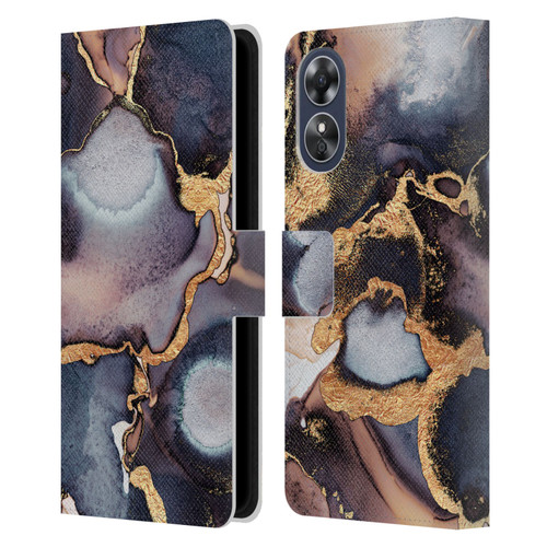 Elisabeth Fredriksson Sparkles Dreamy Ink Leather Book Wallet Case Cover For OPPO A17