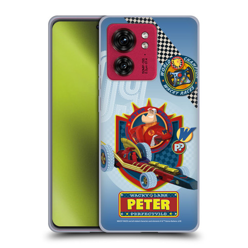 Wacky Races 2016 Graphics Peter Perfect Soft Gel Case for Motorola Moto Edge 40