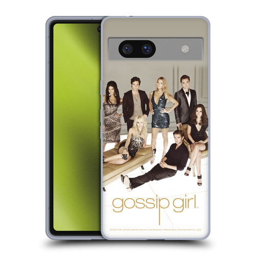Gossip Girl Graphics Poster Soft Gel Case for Google Pixel 7a