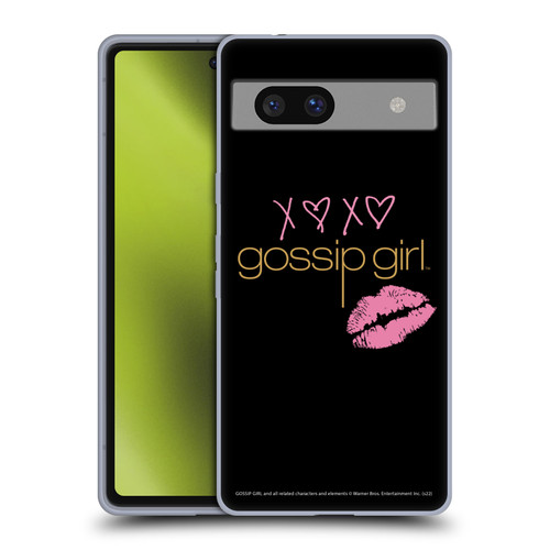 Gossip Girl Graphics XOXO Soft Gel Case for Google Pixel 7a