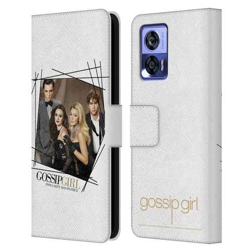 Gossip Girl Graphics Poster 2 Leather Book Wallet Case Cover For Motorola Edge 30 Neo 5G