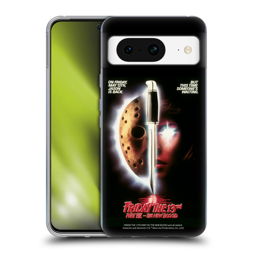 Friday the 13th Part VII The New Blood Graphics Key Art Soft Gel Case for Google Pixel 8