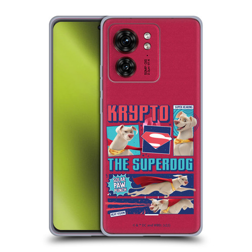 DC League Of Super Pets Graphics Krypto The Superdog Soft Gel Case for Motorola Moto Edge 40