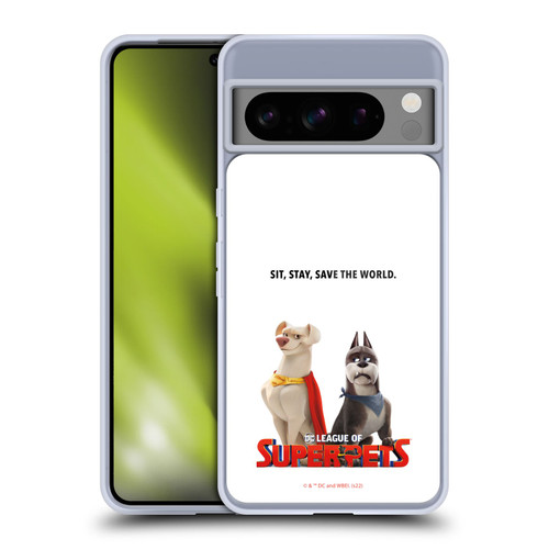 DC League Of Super Pets Graphics Characters 1 Soft Gel Case for Google Pixel 8 Pro