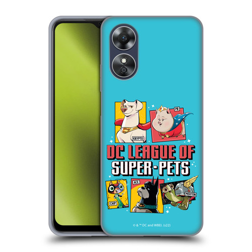 DC League Of Super Pets Graphics Characters 2 Soft Gel Case for OPPO A17