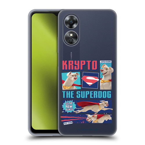 DC League Of Super Pets Graphics Krypto The Superdog Soft Gel Case for OPPO A17