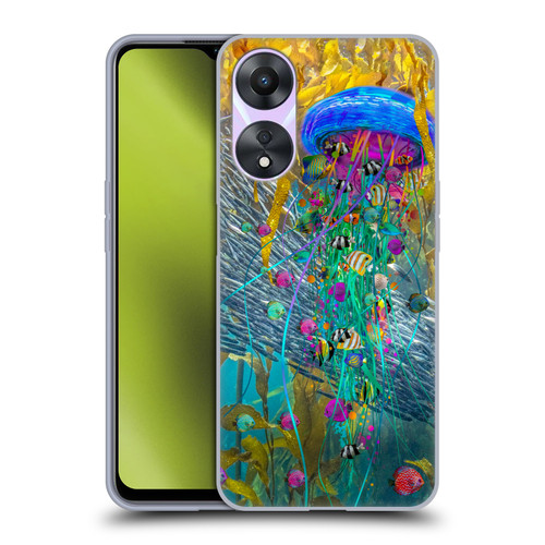 Dave Loblaw Jellyfish Jellyfish Kelp Field Soft Gel Case for OPPO A78 4G